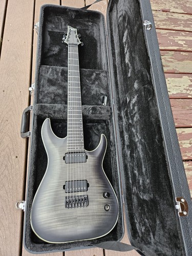 Schecter Keith Merrow Signature KM-7 Mk-I 2014 - 2016 - Trans Black Burst