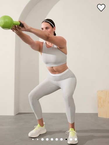 LEGGING ATLETA STASH HR PUNTA 7/8 EN CUARZO/BLANCO TALLA M NUEVO CON ETIQUETAS - Imagen 6 de 17