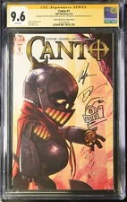 CANTO #1 CGC 9.6 SS NM+ Signed & Remarked 3rd Print Convention Variant Zucker