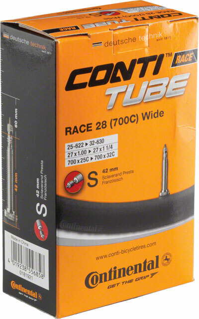 continental tubes 700x25