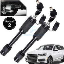 2PCS Upgrade 5/8in Hitch Pin Lock with Keys for RV Truck Trailer Tow Receiver