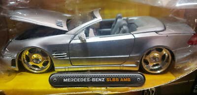 Jada Dub City Kustoms Mercedes-Benz SL65 AMG - Silver - NIB - 2007