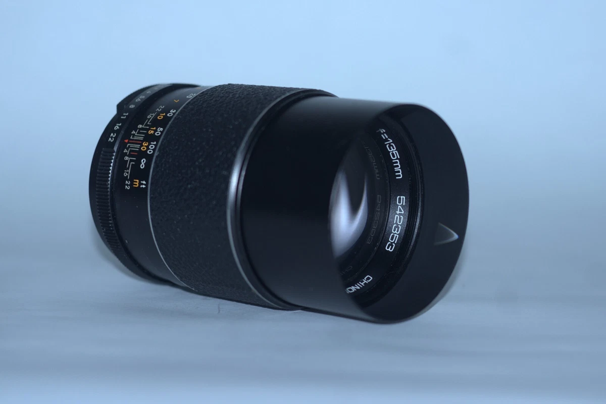 Chinon Fixed/Prime 135mm Focal Camera Lenses for sale | eBay