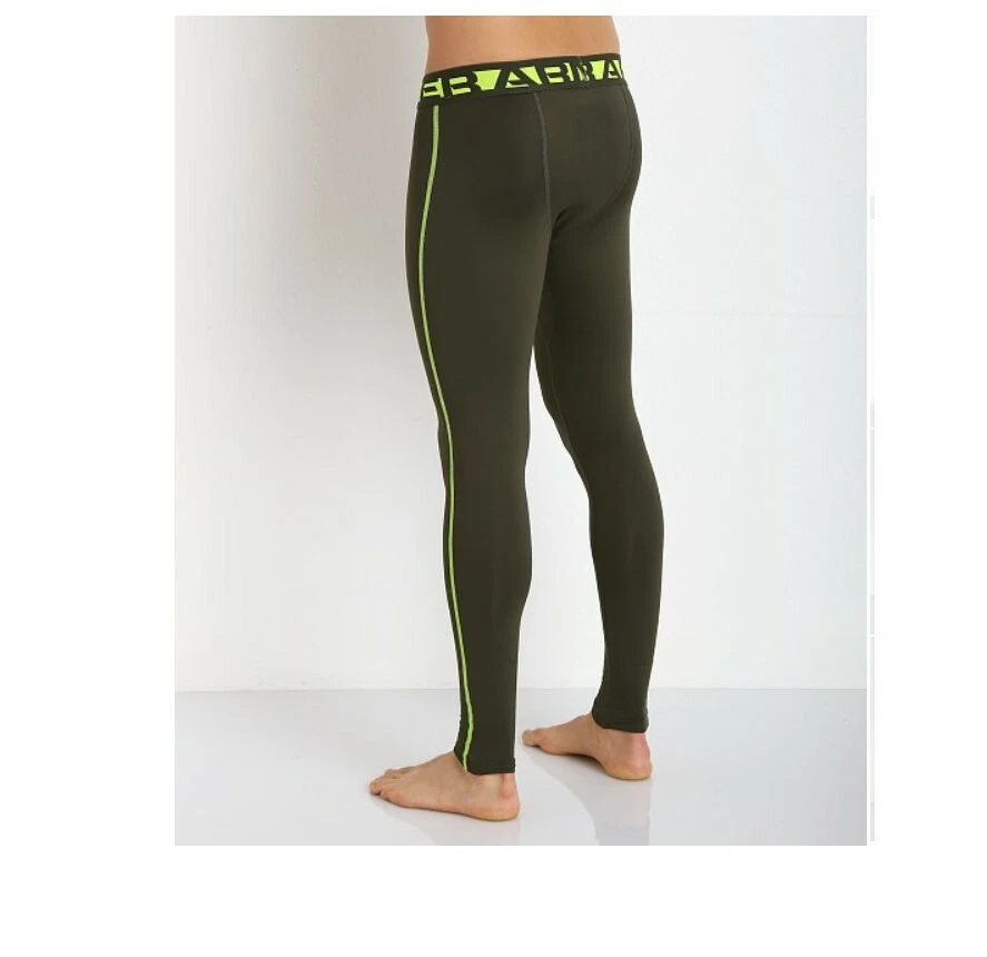 Under Armour Evo Coldgear Compression Leggings Rifle Green Men's XL BNWT - Image 4 of 4