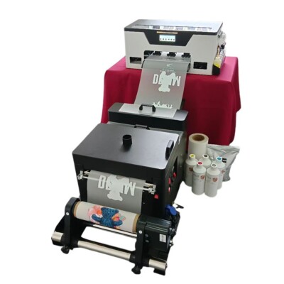New  A3 DTF Printer with Shaking dryer  For T-shirts, jeans, hats, handbags