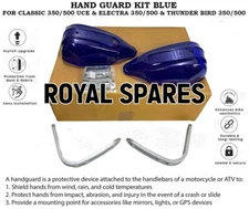 "HAND GUARD KIT, BLUE" FIT FOR R.E CLASSIC UCE & ELECTRA & THUNDERBIRD 350 & 500