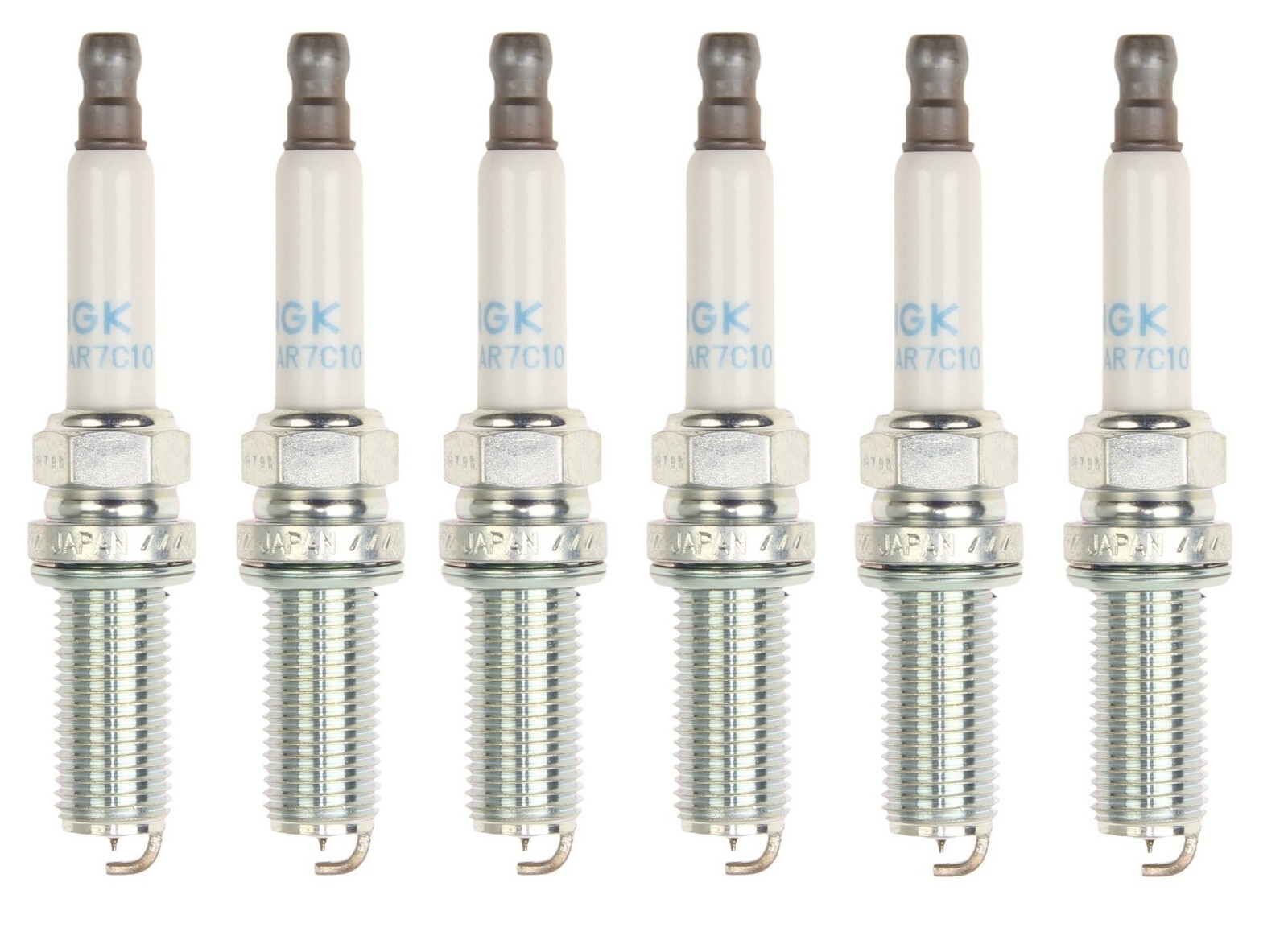 NGK Set of 6 Laser Iridium Spark Plugs .039 For Jaguar Land Rover 5.0L V8