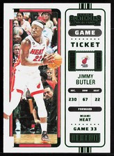 2022-23 Panini Contenders Game Ticket Green Jimmy Butler #75 Miami Heat