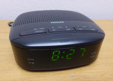 Philips Clock Radio R3205/05 FM Radio Dual Alarm Sleep Timer Compact Design bed