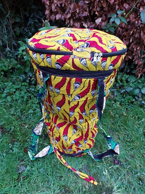 Professionelle 14 Zoll handgefertigte Djembe Drum Bag aus Ghana