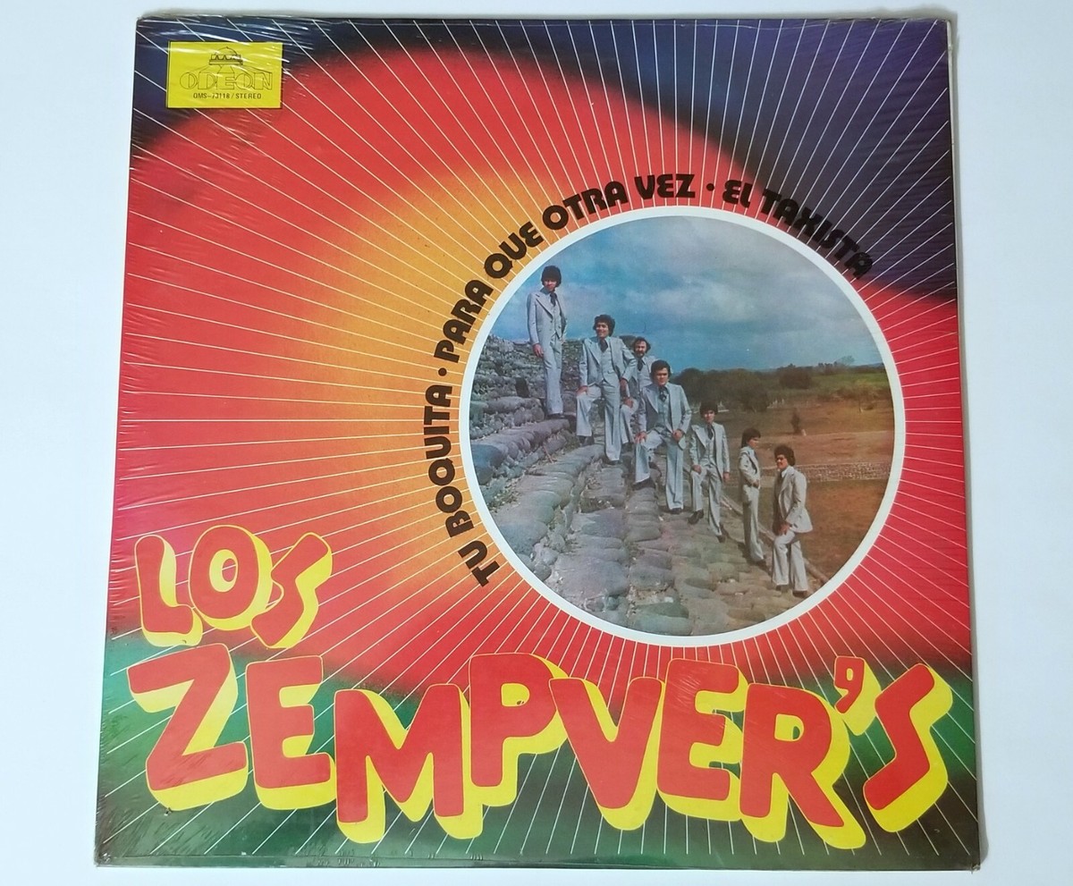 LOS ZEMPVERS SEALED LP 1979 ALHAMBRA RECORDS ODEON LATIN MEXICO