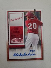 Blake Perkins 2015 Panini Contenders Draft Ticket #38 AUTOGRAPH RED FOIL