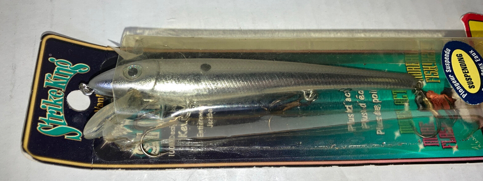 (5) Strike King NOS Lures: Pro-Model Series 3 (3),  4 (1), KVD Wild Shiner (1) - Image 5