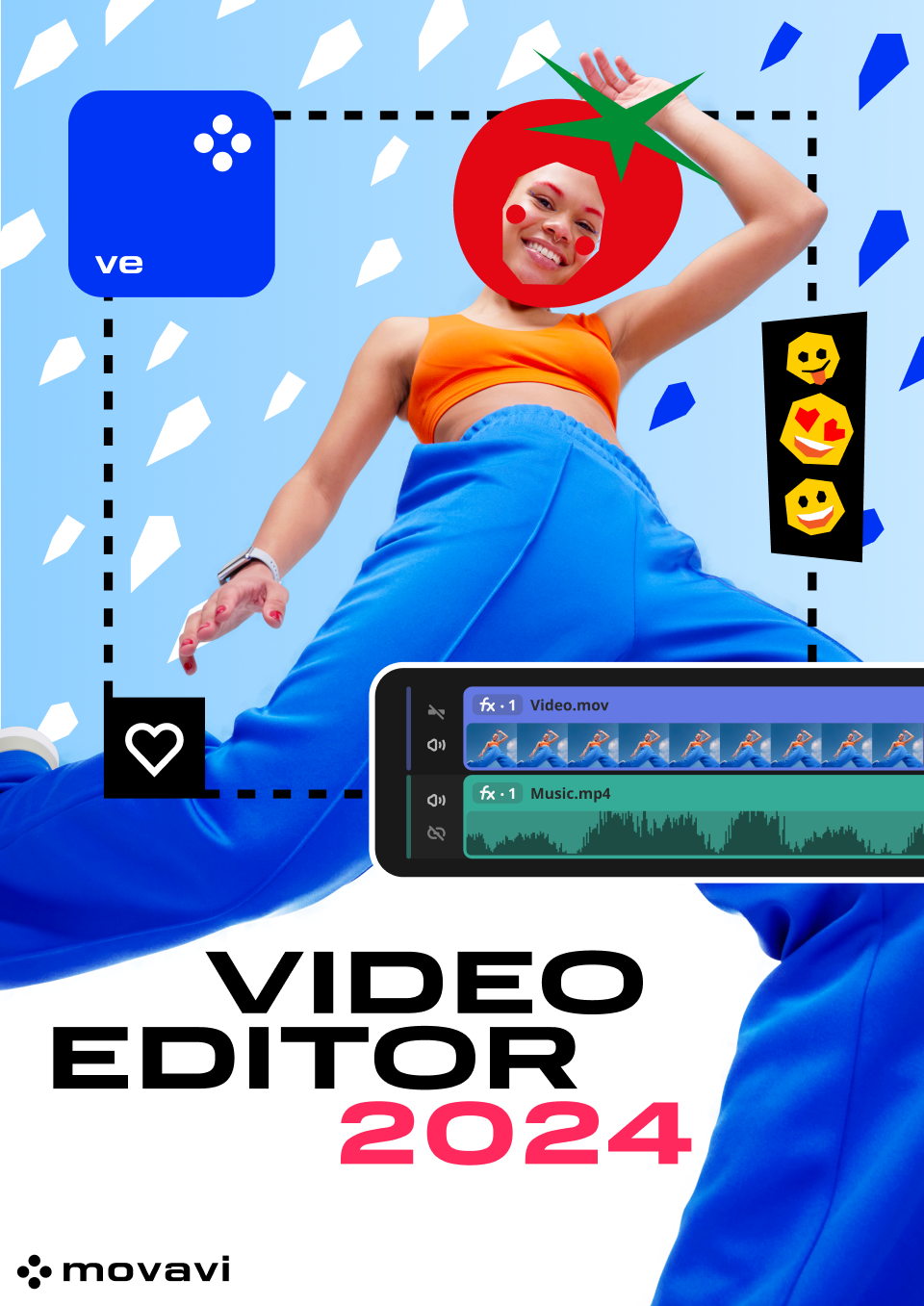 Movavi Video Editor Video Editing Software PNG, Clipart, Area