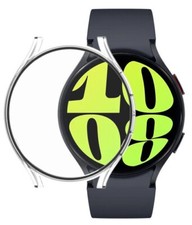 Case w/ Tempered Glass Screen Protector For Samsung Galaxy Watch 6 / 6 Classic
