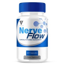 Nerve Flow Nerve Support Supplement, NerveFlow Advanced 60 Capsules 