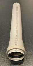 50 x Push Fit Single Socket Soil Pipe Grey 50mm x 33cm