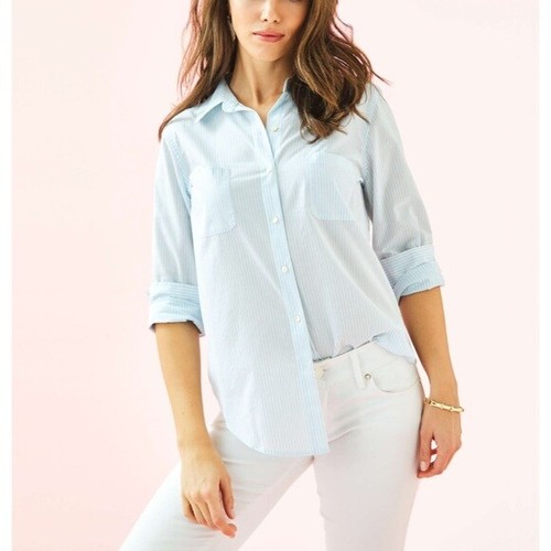 Lilly Pulitzer Button Down Blouse Top 