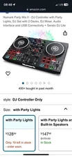Numark Party Mix II Double Deck Controller with Party Lights