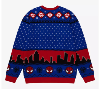 Marvel Spider-Man Chibi Spidey Christmas Sweater Size S BoxLunch