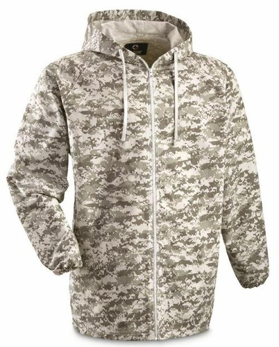 NEW XL 2X Digital Snow Camo Cover-Up 