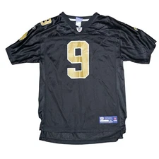 Reebok New Orleans Drew Brees #9 NFL Football Jersey Boys XL