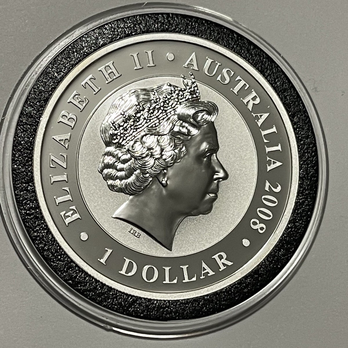 2008 Australian Koala Bear 24k Gold Gilded Coin 1 Troy Oz .999