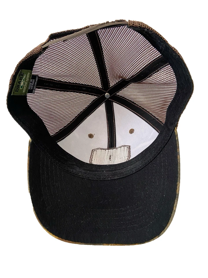 Drake Waterfowl Systems Camouflage Hat Logo Adjustable Baseball Cap One Size - Image 2 of 4