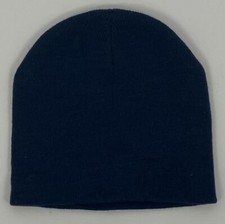  98 Alfani Mens Blue Ribbed Knit Winter Beanie Skull Cap Ski Hat Beanie One Size