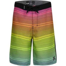 NWT 38 Hurley Boys' Shoreline Board Shorts 982852 E69 Inseam 9''