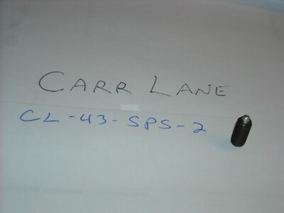 CL-43-SPS-2, Carr Lane, Spring Plunger, New Old Stock