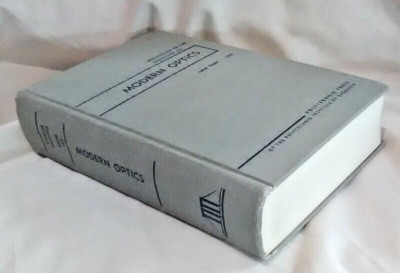 Modern Optics; Jerome Fox, ed. Microwave Research Institute 1967 Symposia Vol 27