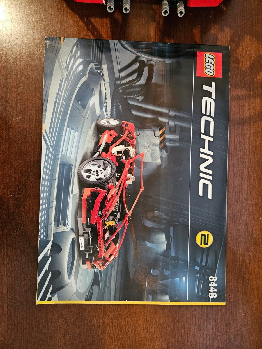 Lego Technic 8448, red, 18.5 inches, w/ Shifting Gears | eBay