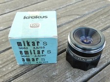 PZO Mikar-S 55mm f4.5 Enlarging Lens (Boxed) - Cleaned and Tested