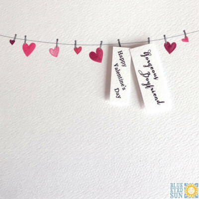 Wunderschöne Freund Happy Valentinstag Karte