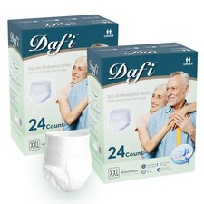 Calzoncillos de protección Dafi® Pull Up (ayuda para la incontinencia) - paquete de 24