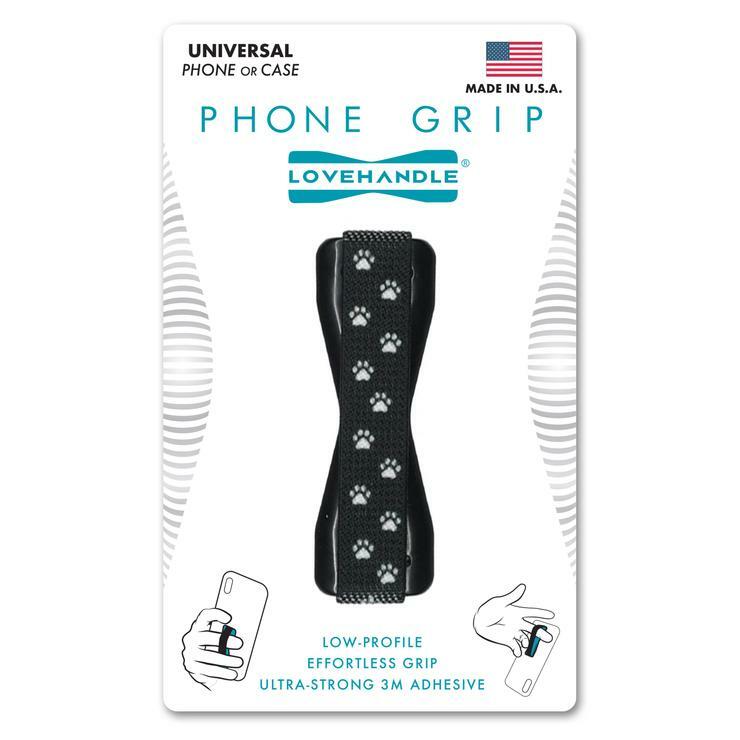 LoveHandle PAWS Cell Phone Grip Love Handle Sling Strap Pocket