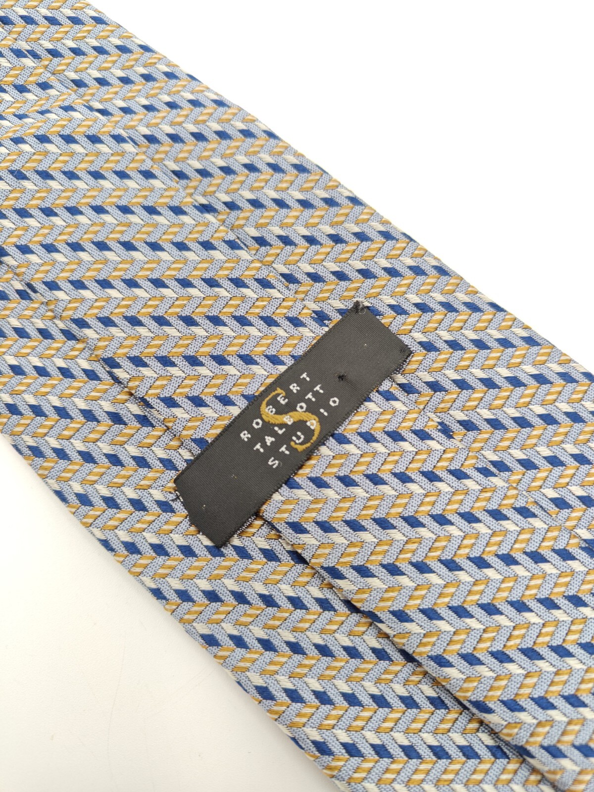 🇺🇲 Robert Talbott Studio Mens Multicolored Geom… - image 2