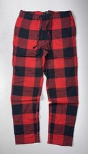 Mens Pyjama Bottoms Flannel Check PJ Lounge Pants Nightwear Trouser 100% Cotton