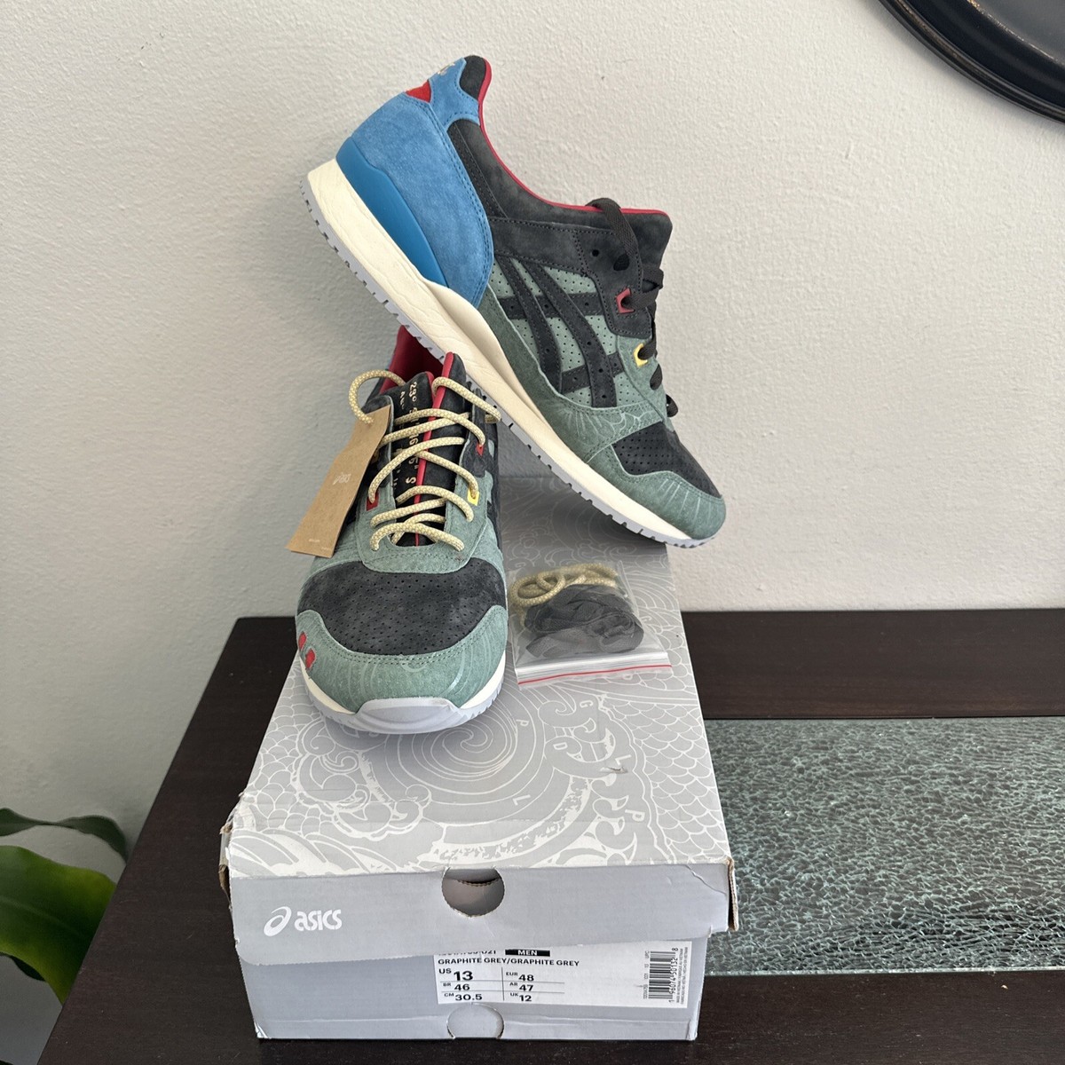 Size 13- ASICS GDLP x Gel Lyte 3 OG Tropicalia | eBay