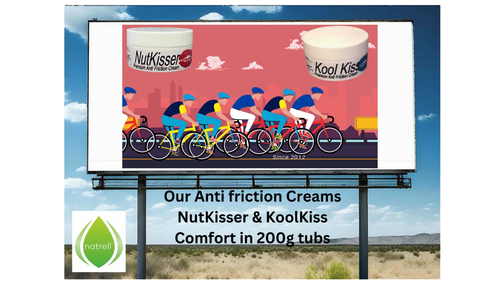 2 Wannen Anti-Reibung, Scheuern, Gämse, Creme, Sattel, Radfahren, NutKisser, 200g - Video 1 von 1