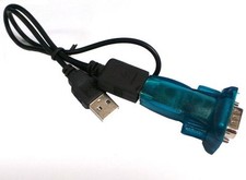 High Speed USB 2.0 To 9 Pin RS232 Serial Convert Adapter  USB Extension Cable