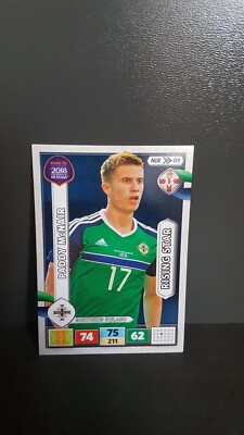 Panini Adrenalyn XL Road to Russia 2018 Paddy McNair Nordirland (NIR 09)
