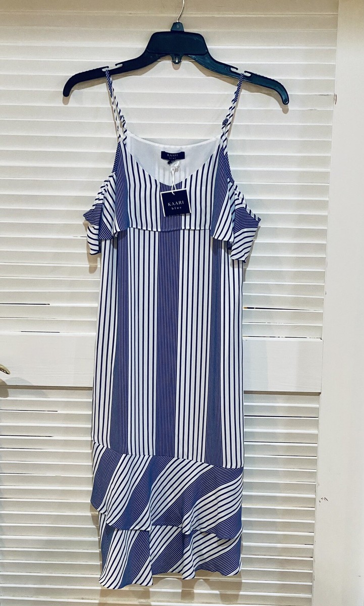 kaari blue dresses LIGHT BLUE MIDI SLIP DRESS main image 0
