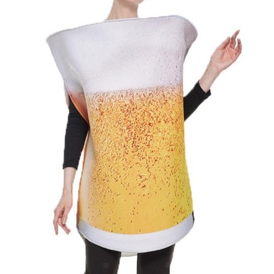Bier Kostüm Verkleidung Outfit für Mottopartys Bühnenauftritt Maskerade