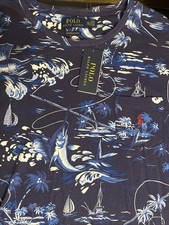 Ralph Lauren Men’s Blue T-shirt XXL 2XL Brand New With Tags