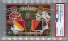 2023 Panini Spectra Patrick Mahomes Joe Burrow Rivals Meta 2 Patch #9/25 PSA 8