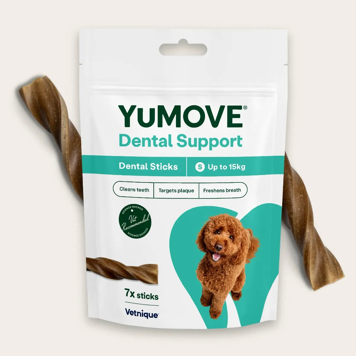 YuMOVE Dental Support Daily Clean for Dogs - Size : Small