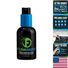 Quick Acting Travel Size Odor Eliminator Spray - 3.4 oz for Shoes Sports Gear