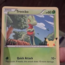 Pokémon Treecko Card 016 Nintendo Promo Holo Basic 40HP English